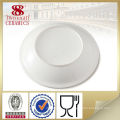 Stock restaurant plates, modern dinner plates